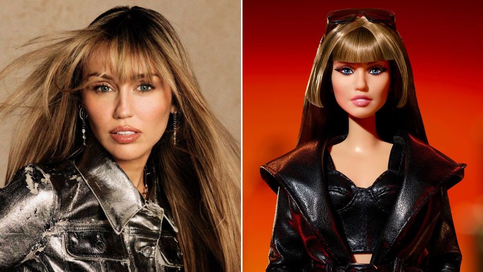 Miley Cyrus tiene muñeca Barbie