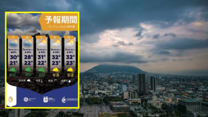 Protección Civil de NL emite información en inglés y japonés