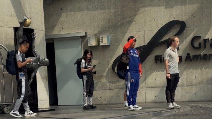 Sale staff de Japón a inspección de El Barrial previo a entrenamiento