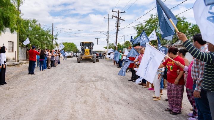 Inicia Salinas Victoria pavimentación de acceso principal a Unión San Javier