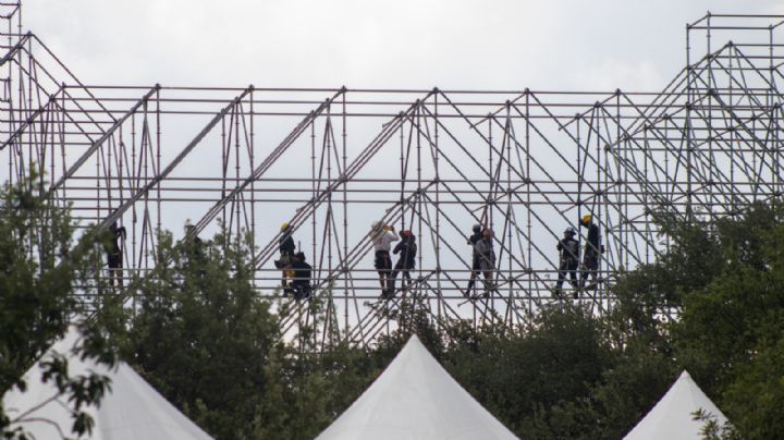 Parque Fundidora inicia el montaje de estructuras para el Fan Fest del Mundial 2026