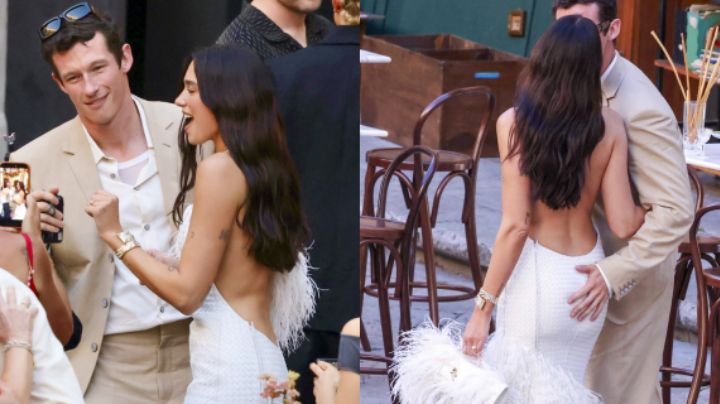 Dua Lipa y Callum Turner inician su fiesta nupcial de 3 días en Italia