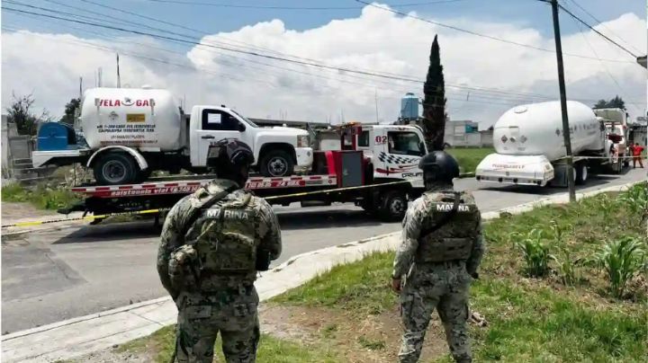Aseguran inmueble y cuatro pipas de gas LP clandestino en Tlaxcala
