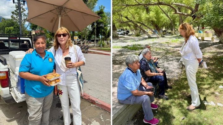 Atiende Tatiana Clouthier a habitantes de Bustamante