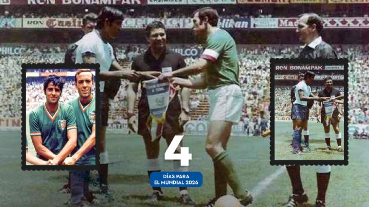 A 4 días del Mundial 2026: La mayor goleada de México en los Mundiales: 4-0 vs. El Salvador en 1970