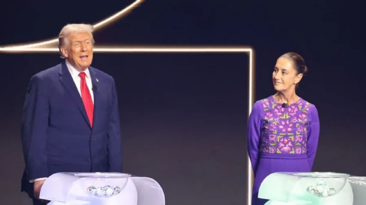 Trump comparte video hecho con IA comiendo tacos con Sheinbaum