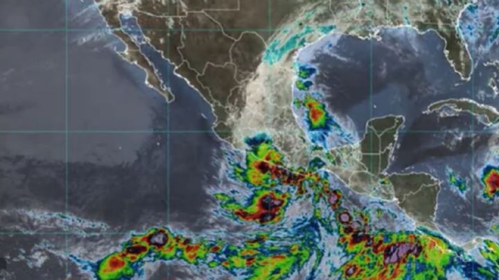 Depresión Tropical Dos-E se forma frente a Guerrero; suspenden clases y activan Plan Marina