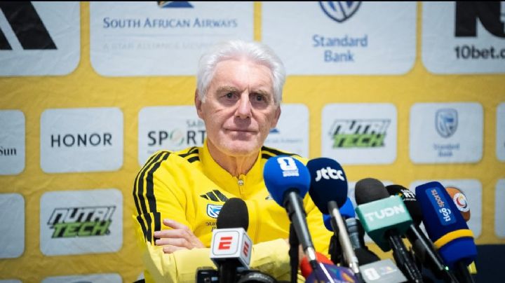 México juega como si quisiera ganar Copa del Mundo, dice Hugo Broos, el DT de Sudáfrica