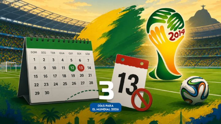 A 3 días del Mundial 2026: Brasil 2014, el Mundial que evitó el viernes 13