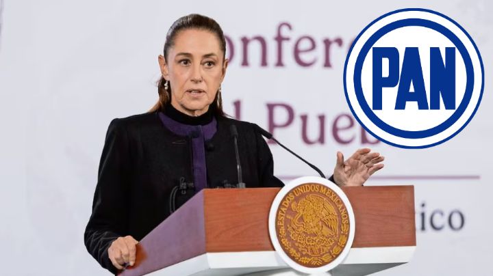 Sheinbaum tacha de "hipócrita" denuncia del PAN contra AMLO