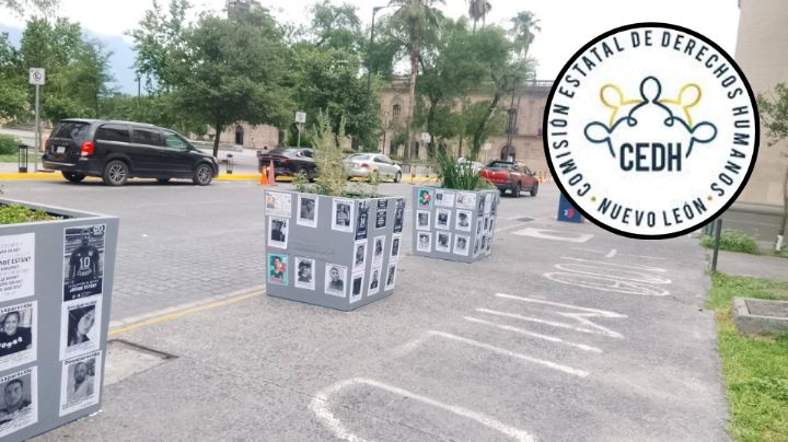 CEDHNL exige frenar modificaciones sin consenso en Plaza de los Desaparecidos
