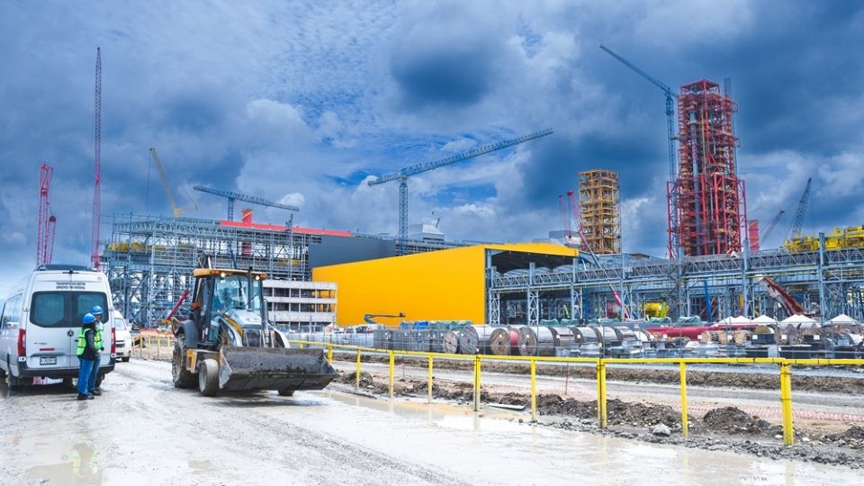 La nueva acería registra un avance cercano al 70 por ciento, informó Ternium.
