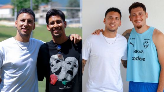 Visitan Vangioni y Maxi Meza a Rayados en El Barrial