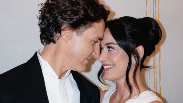 Katy Perry y Justin Trudeau derrochan amor en alfombra roja