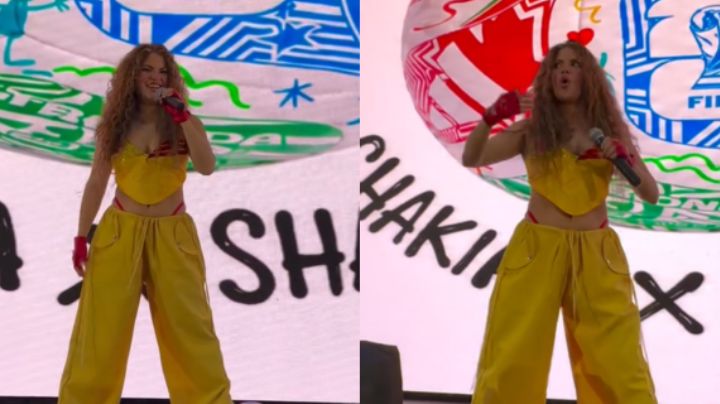 Shakibecca, la doble de Shakira, desata críticas por show del Mundial en el AICM