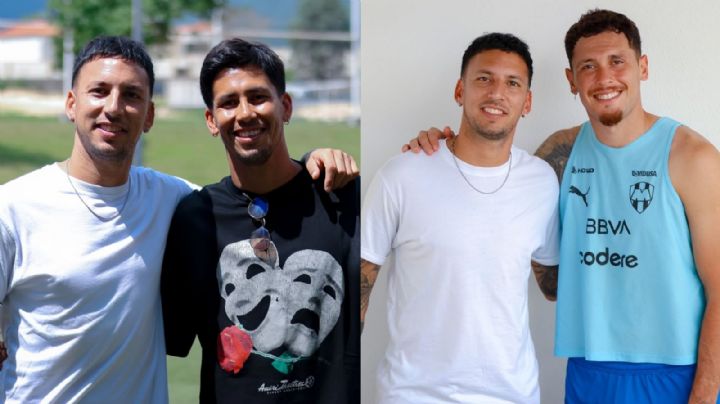 Visitan Vangioni y Maxi Meza a Rayados en El Barrial