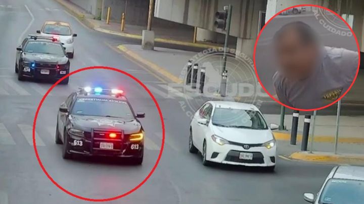 Tránsitos auxilian a hombre que reportó sentirse mal mientras circulaba en Garza Sada