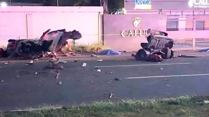 Choque deja 4 jóvenes muertos en accidente sobre Carretera Nacional en Santiago