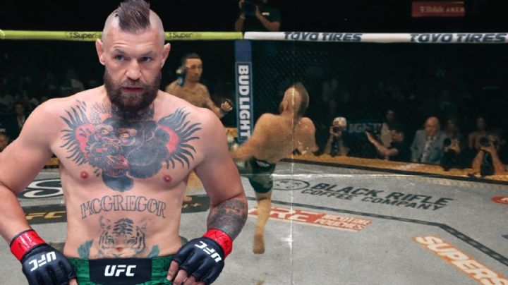 McGregor se lesiona en su regreso y Holloway gana en Las Vegas en la UFC