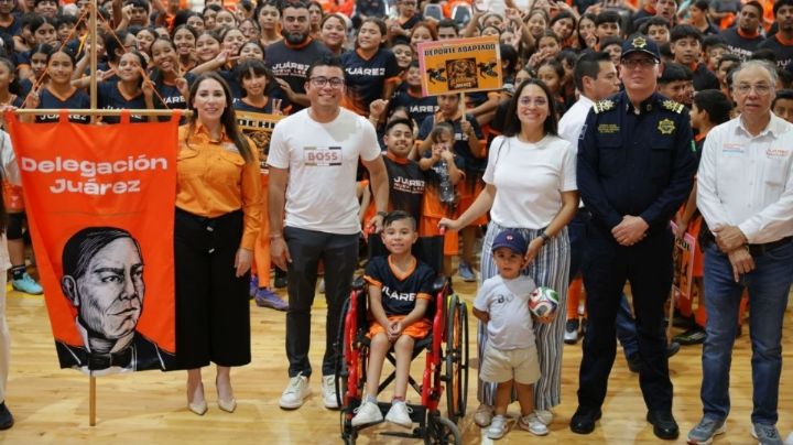 Abandera Juárez a 519 atletas para la Olimpiada y Paralimpiada 2026