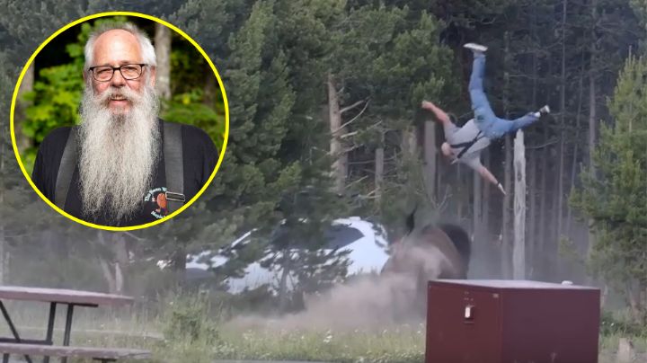 ¿Quién es el hombre que fue atacado por un bisonte en Yellowstone?