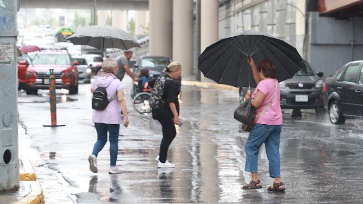 Advierten por lluvias y tormentas este lunes en NL: ¿En qué municipios?