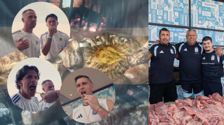 Argentina comparte último asado mundialista antes de la Semifinal contra Inglaterra | VIDEO