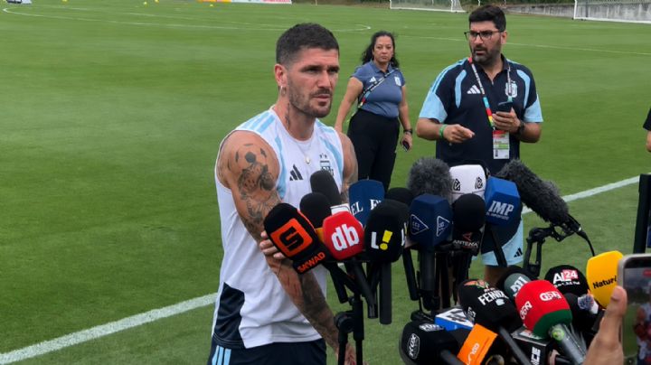 Rodrigo De Paul: 'Siempre es más difícil ganar después de ganar', previo al Inglaterra vs. Argentina