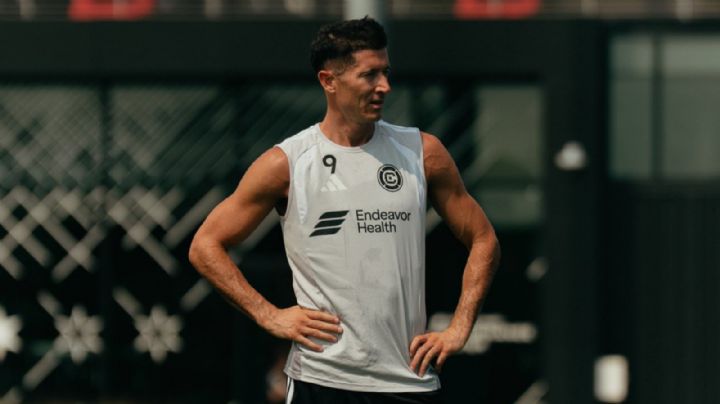Lewandowski: “Irme de Barcelona fue difícil” en su presentación con Chicago Fire