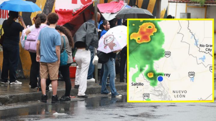 Pronostican lluvia para esta tarde-noche en estos 13 municipios de NL