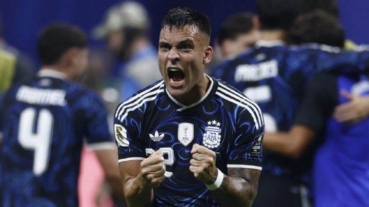 Lautaro Martínez tras clasificar a Argentina a la Final: ‘Soñé con ese gol’