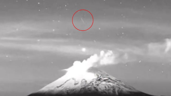 ¿OVNIs en el Popocatépetl? Captan extraños objetos sobrevolando el volcán | Video
