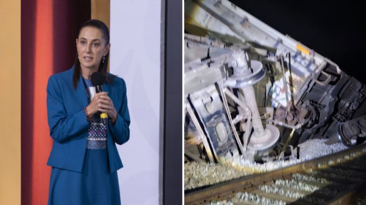 'Más que descarrilamiento, fue incidente': Sheinbaum sobre percance del Tren Interoceánico