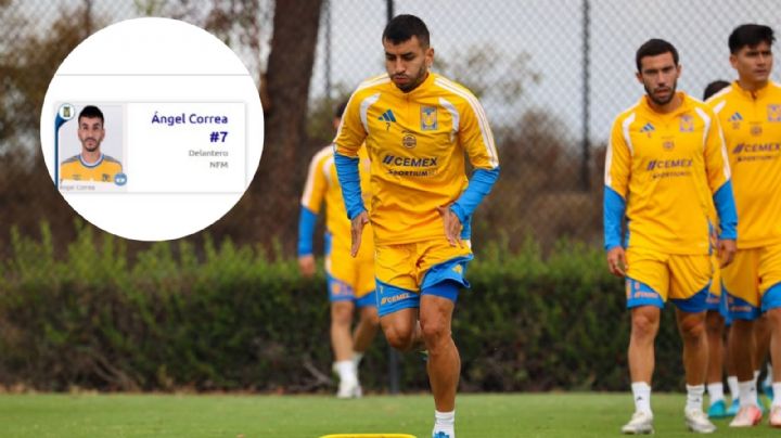 Tigres registra a Ángel Correa para el Apertura 2026 pese a estar cerca de salir del equipo