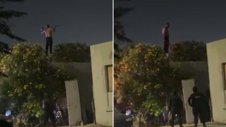 Hombre golpea con block a vecina y amenaza con machete en Salinas Victoria