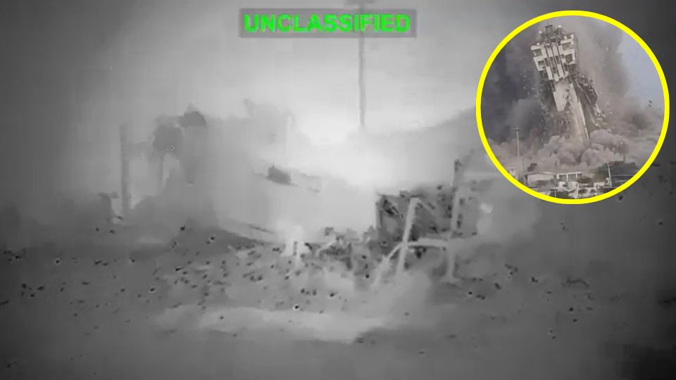 El Centcom sostuvo que la destrucción de la 'torre degrada directamente la capacidad' de las fuerzas iraníes para coordinar ataques contra miembros inocentes de tripulaciones civiles en la zona.