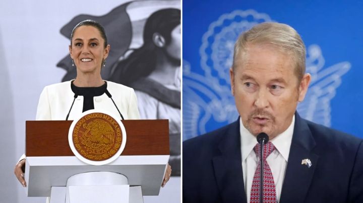 Da embajador de EU la bienvenida a Sheinbaum para la Final del Mundial