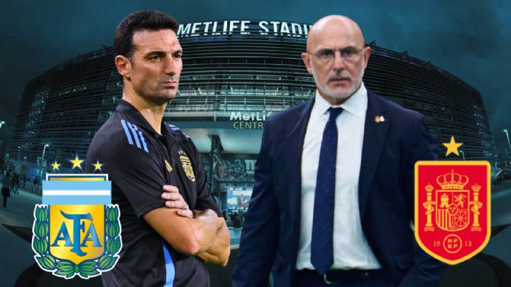 Scaloni y De la Fuente, dos entrenadores a un paso de la historia en la Final del Mundial 2026