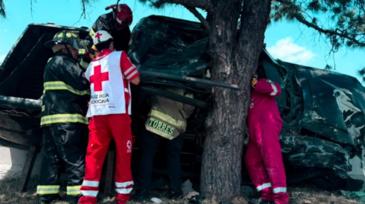 Choque en la Carretera Nacional deja un muerto y 5 lesionados