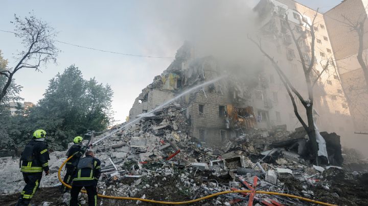 Bombardeo de Rusia sobre Kiev deja al menos 17 muertos y 70 heridos