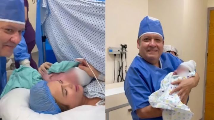 Beto Zapata y su esposa Lucero Chávez comparten el nacimiento su hija Natalia
