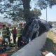 Detienen a presunto responsable de accidente en la Carretera Nacional