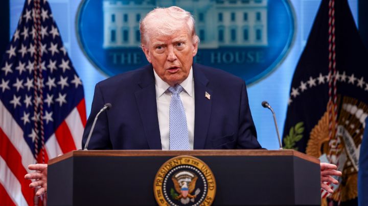 Trump amenaza con bombardear Teherán si Irán ataca buques en el estrecho de Ormuz