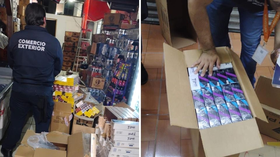 Asegura SATNL más de 232 mil cigarros ilegados