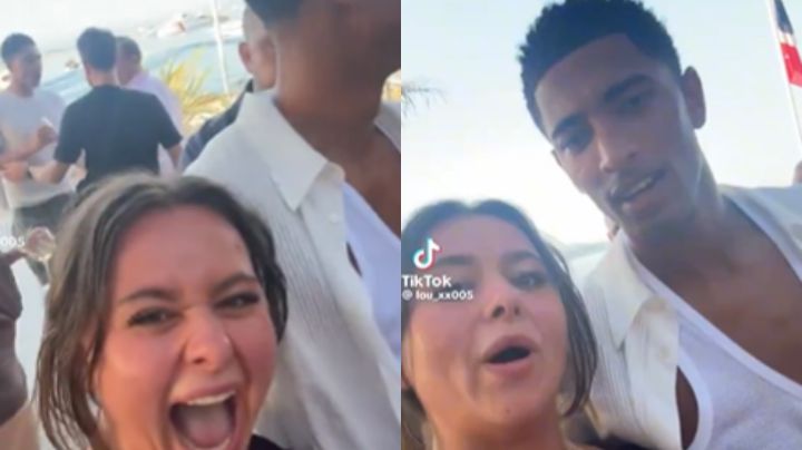 Captan a Jude Bellingham besando a una fan durante sus vacaciones; video se vuelve viral
