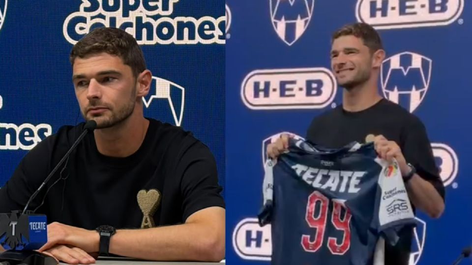 El atacante europeo portará el número 99 en la camiseta albiazul.