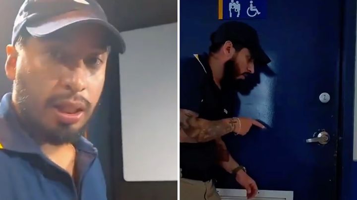 ¿Fantasmas? Trabajador graba extraños sucesos mientras cerraba cine