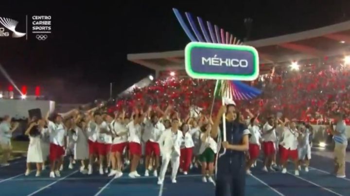 Desfila México en inauguración de Juegos Centroamericanos Santo Domingo 2026