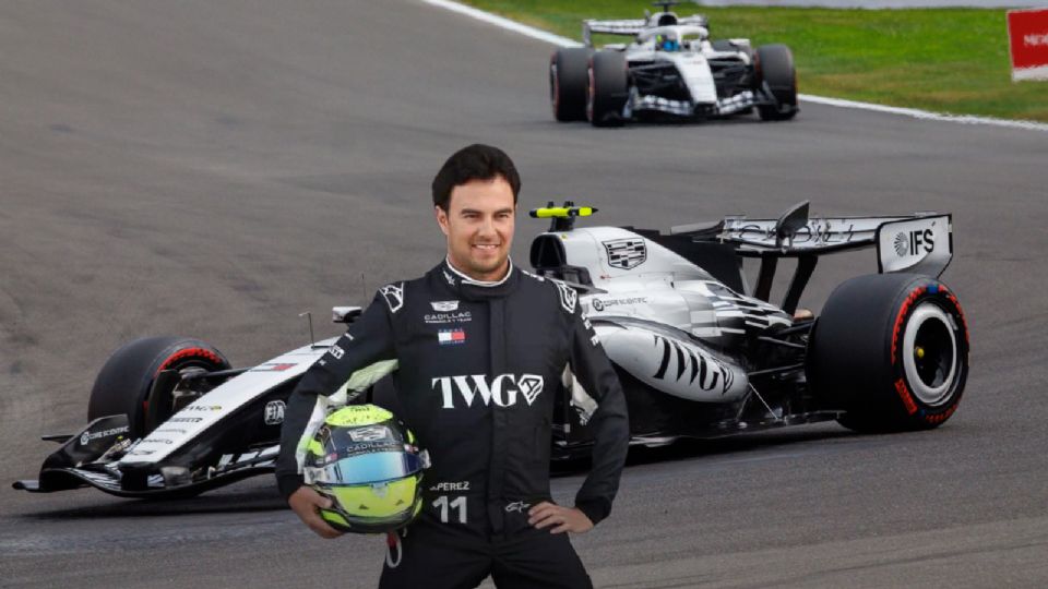 El mexicano Sergio Pérez, piloto de la escudería Cadillac de Fórmula 1
