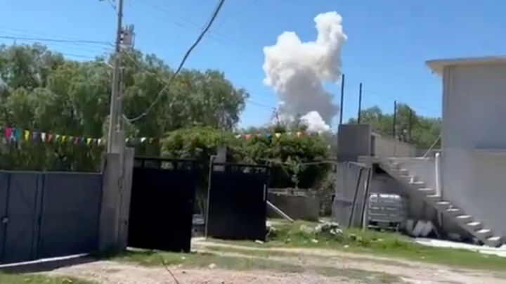 Mueren dos policías por presunto coche bomba en San Luis Potosí